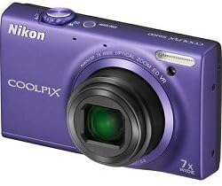Nikon COOLPIX S6100 16 MP Digital Camera with 7x NIKKOR Wide-Angle Optical Zoom Lens and 3-Inch Touch-Panel LCD (Violet)