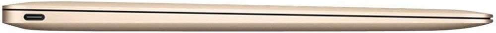 Apple MacBook MK4M2LL/A 12-Inch Laptop with Retina Display 256GB (Gold) - (Renewed)