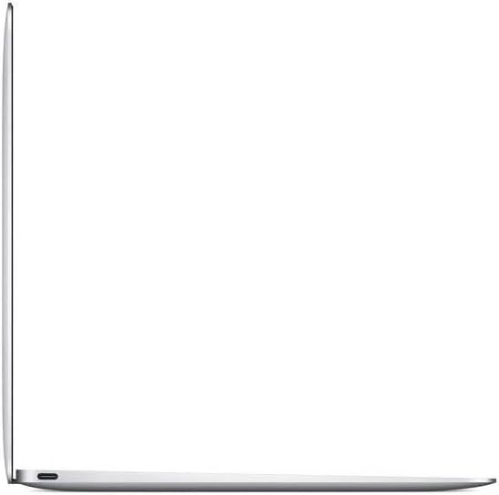 Apple MNYH2LL/A 12in MacBook, Retina, 1.2GHz Intel Core m3 Dual Core Processor, 8GB RAM, 256GB SSD, Mac OS, Silver (Renewed)