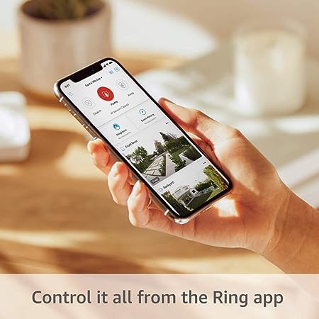 Like-New Ring Alarm 8-Piece Kit (newest model), Home or business security system with optional 24/7 professional monitoring