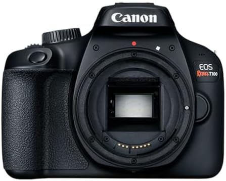 Canon EOS Rebel T100 / 4000D DSLR Camera (Kit Box) (Renewed)