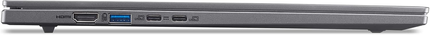 Acer Aspire 16 AI Copilot+ PC | 16' WUXGA 120Hz 100% sRGB Display | Snapdragon X | NPU: 45 Tops - GPU: Up to 1.7 TFLOPs | 16GB LPDDR5X | 512GB PCIe Gen 4 SSD | Wi-Fi 7 | A16-11M-X0LW