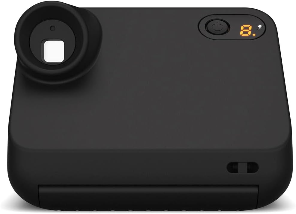 Polaroid Go Generation 2 Mini Instant Film Camera Bundle with Polaroid GO Color Film, Double Pack and Photo Album + Cloth (4 Items) (Black)