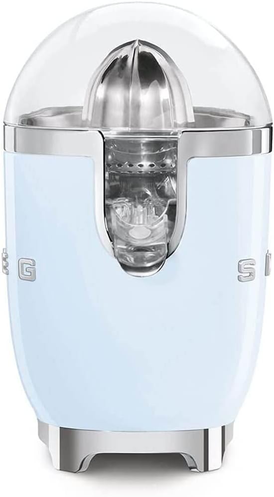 SMEG 50's Retro Style Electric Citrus Juicer, Pastel Blue