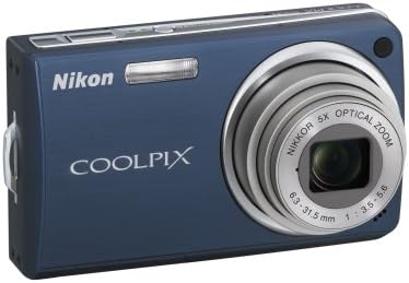 Nikon Coolpix S550 10MP Digital Camera with 5x Optical Zoom (Cool Blue)