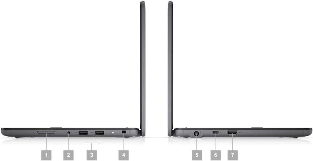 Dell Latitude 3120 2-in-1 Laptop Touch | 11.6' 1366x768 HD | Pentium - N6000-256GB SSD Hard Drive - 8GB RAM | cores @ GHz Win 11 Pro Black