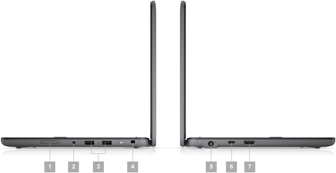 Dell Latitude 3120 2-in-1 Laptop | 11.6' 1366x768 HD | Pentium - N6000-256GB SSD Hard Drive - 8GB RAM | 4 cores @ 3.3 GHz Win 11 Home Black