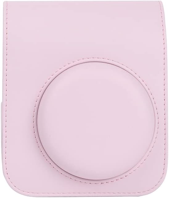 Fujifilm Instax Mini 12 Instant Film Camera, Fuji Instax Mini Film (20 Sheets), Fuji Rainbow Instant Film (10 Sheets), Protective Case, Album, Insax Mini Accessory Bundle (Blossom Pink)
