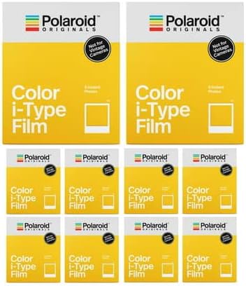 Polaroid Originals Standard Color Instant Film for i-Type Cameras (80 Exposures) (4XX10)
