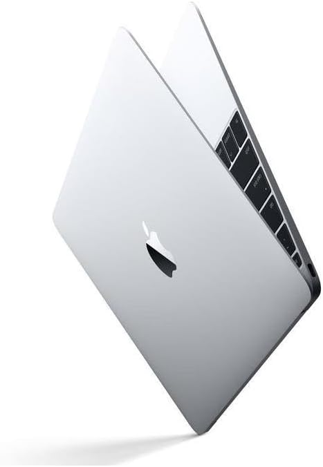 Apple MNYH2LL/A 12in MacBook, Retina, 1.2GHz Intel Core m3 Dual Core Processor, 8GB RAM, 256GB SSD, Mac OS, Silver (Renewed)