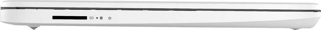 HP New 14' HD Light Thin Laptop Student Business, Quad-Core Intel N4120, 8GB RAM, 192GB (64GB eMMC+ 128GB Card), Webcam, Wi-Fi, Long Battery, Windows 11S + 1 Year Office 365, White+MarxsolAccessory