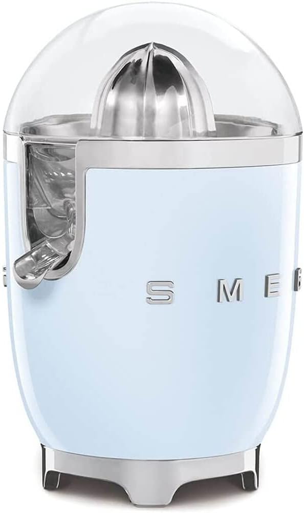 SMEG 50's Retro Style Electric Citrus Juicer, Pastel Blue