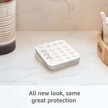 Like-New Ring Alarm 8-Piece Kit (newest model), Home or business security system with optional 24/7 professional monitoring