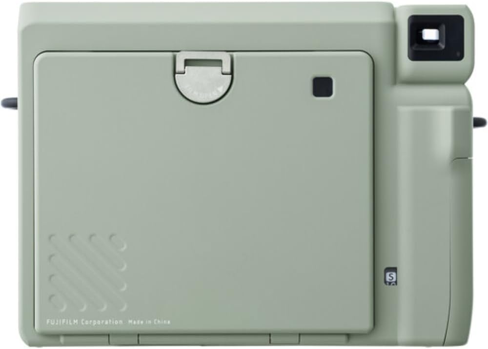 FUJIFILM INSTAX Wide 400 Instant Camera | Sage Green Bundled with INSTAX Wide Instant Film | 20 Exposures + Wide Album & Colored Frames + Cleaning Cloth (4 Items)