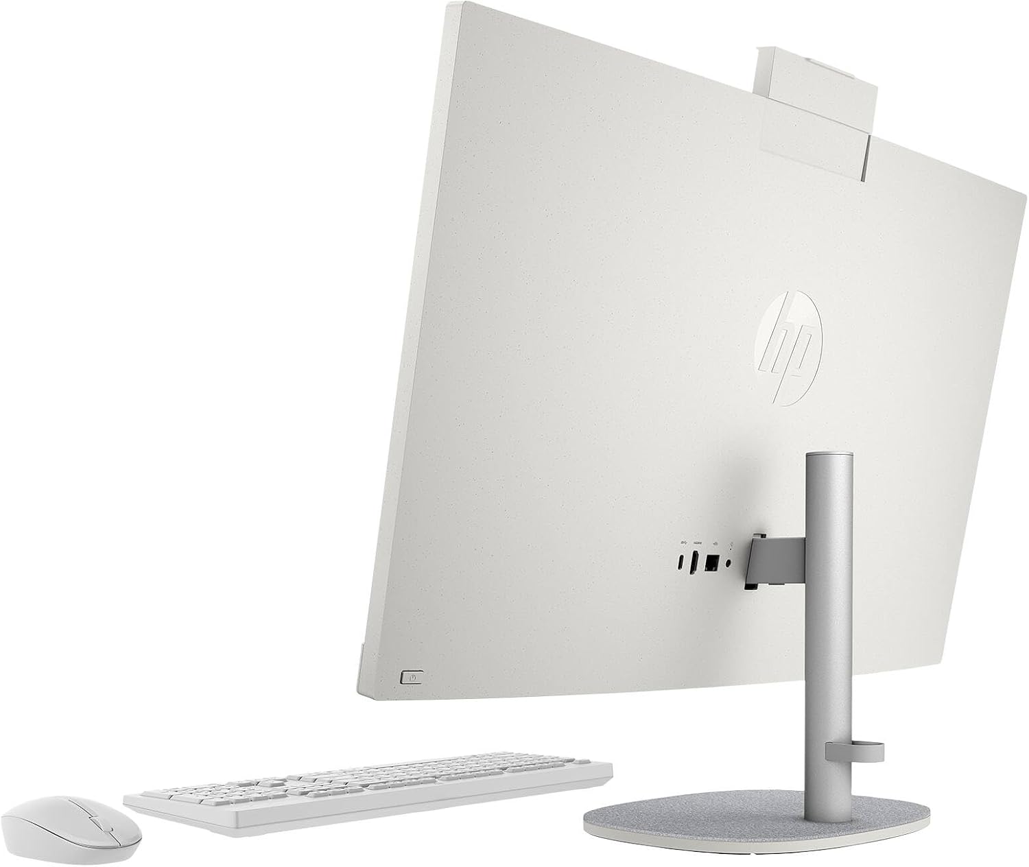 HP 27 All-in-One Desktop Computer, 27' FHD Touchscreen, Intel Ultra 7-155U(12-core), 64 GB DDR5, 4 TB SSD, Adjustable Angle, WiFi 6, Windows 11 Pro & Microsoft Office License, with Bonus Accessories