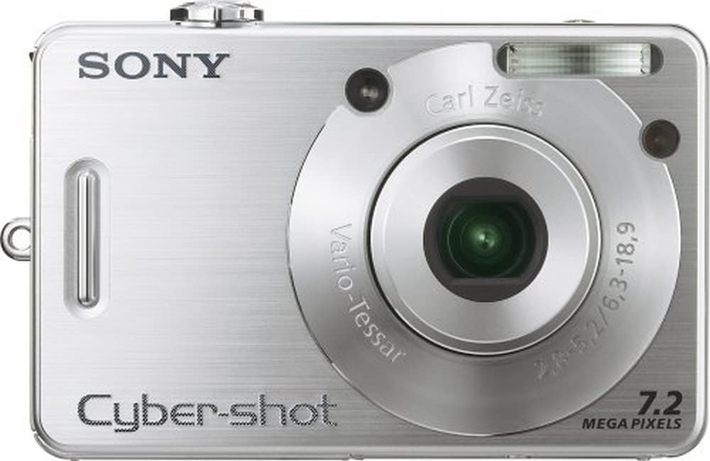 Sony Cybershot DSCW70 7.2MP Digital Camera with 3x Optical Zoom