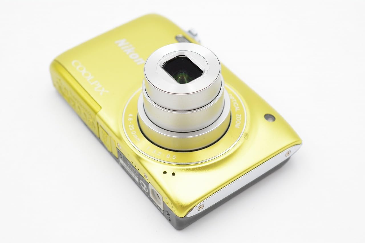 Nikon COOLPIX S3100 14 MP Digital Camera with 5x NIKKOR Wide-Angle Optical Zoom Lens and 2.7-Inch LCD (Yellow)
