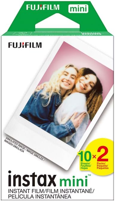 Fujifilm Instax Mini 12 Instant Camera with Bonus Film, 20 Sheets - Lilac (Purple)
