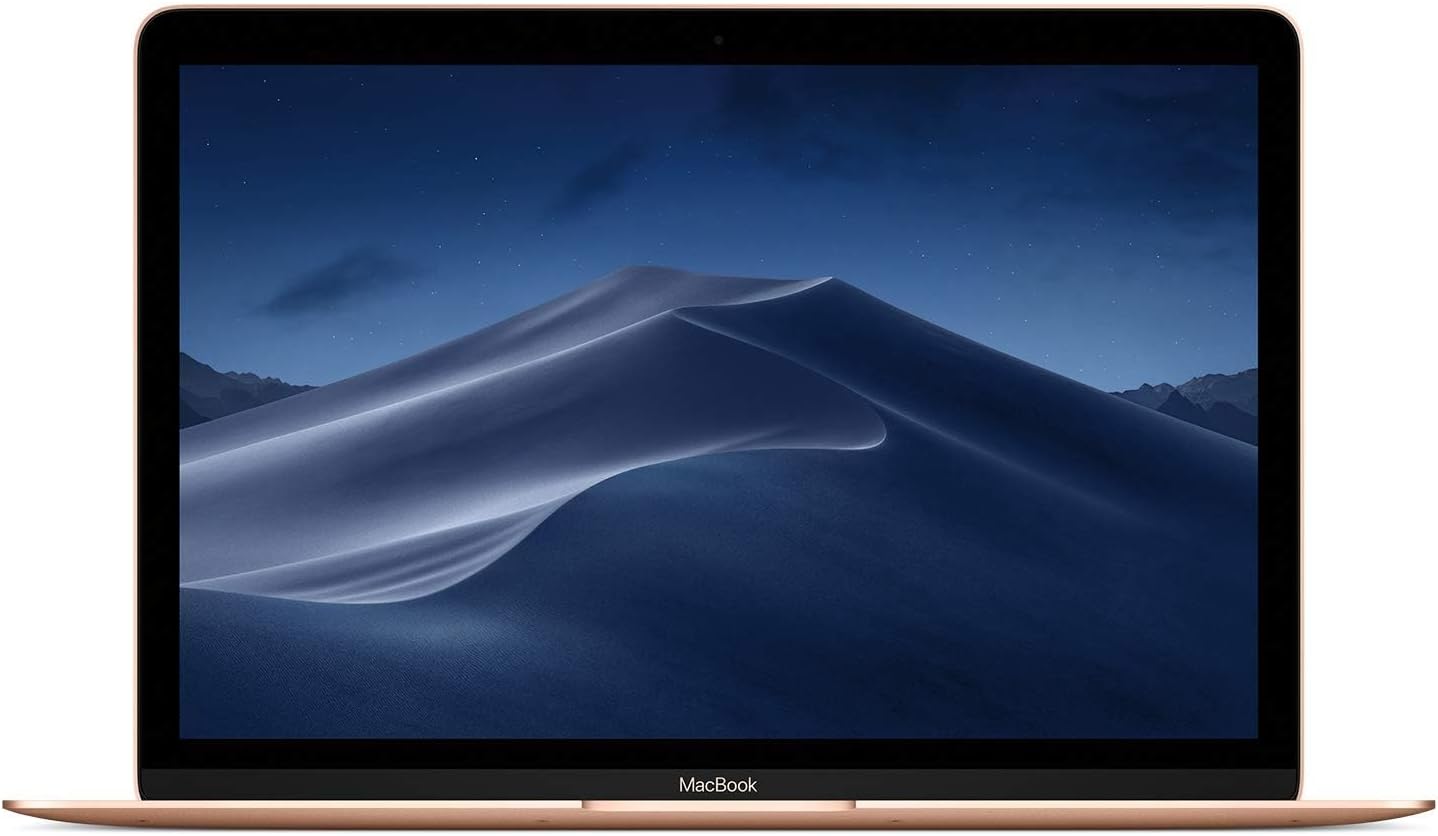 Apple MNYK2LL/A 12in MacBook, Retina, 1.2GHz Intel Core m3 Dual Core Processor, 8GB RAM, 256GB SSD, Mac OS, Gold