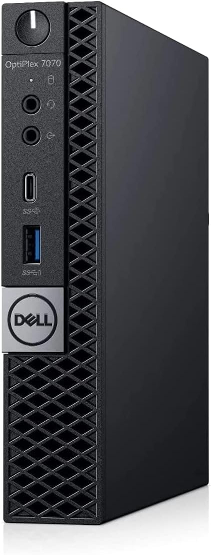 Dell OptiPlex 7070-Micro, Core i5-8500T 2.1GHz, 16GB RAM, 500GB M.2-NVMe, windows 11 Pro 64Bit, (Renewed)