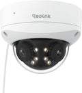 REOLINK 4K 8MP 180° Dual-Lens PoE IP Camera, IK10 Vandal-Proof, Person/Vehicle/Animal Detection, Spotlight Color Night Vision, 2 Way Talk, IP67 Weatherproof, No PT Supported, Duo 2V PoE