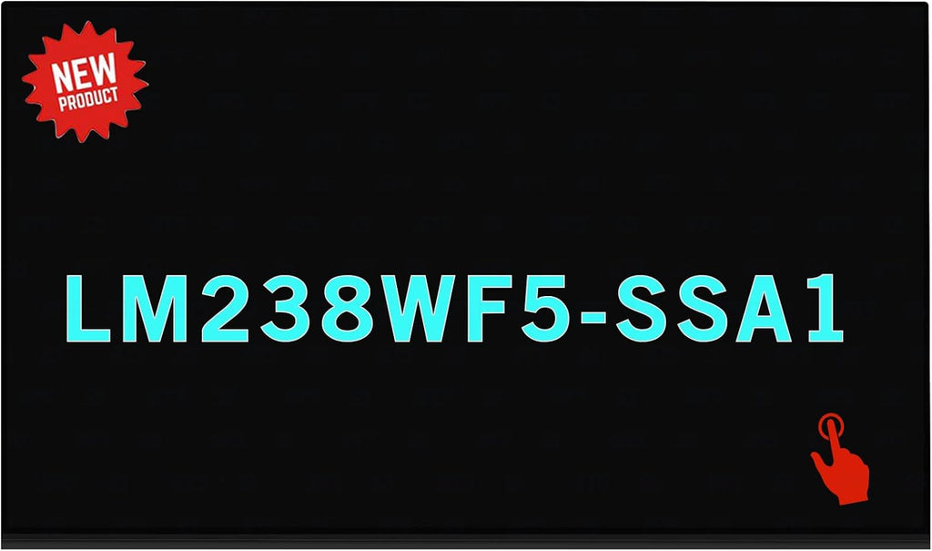 23.8' LCD Replacement for LM238WF5(SS)(A1) LM238WF5 SS A1 FRU 01AG977 01AG978 01AG986 01AG978-RB Display Panel 854572-003 LM238WF5-SSA1 FHD 1920×1080 30pins 60Hz(Touch Version)