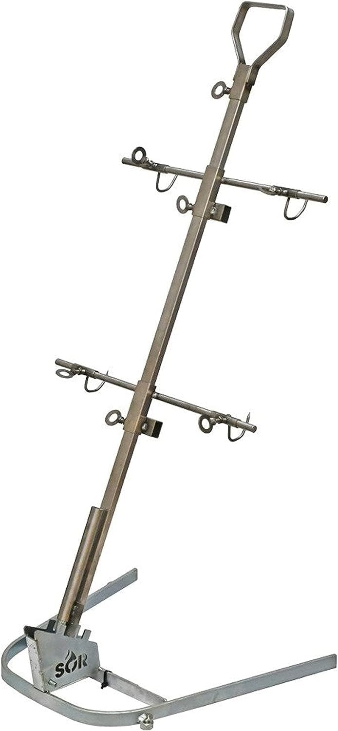 Heavy duty stainless steel Cross Argentinian asador grill Made in Argentina - Premium Argentine Grill - Parrilla Asado - Sor Pampa Grill