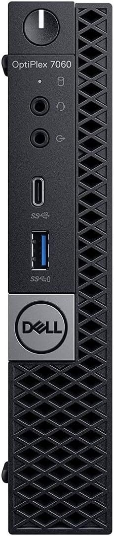 Dell Optiplex 7060 Micro MFF Desktop PC Intel i7-8700T 6-Cores 2.40GHz 32GB DDR4 New 1TB M.2 NVMe SSD WiFi BT HDMI New KB & Mouse Windows 11 Pro (Renewed)