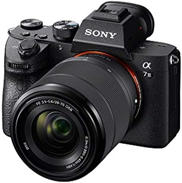 Sony ILCE-7M3K/B a7 III 24.2MP Full Frame Mirrorless Camera w 28-70mm Lens