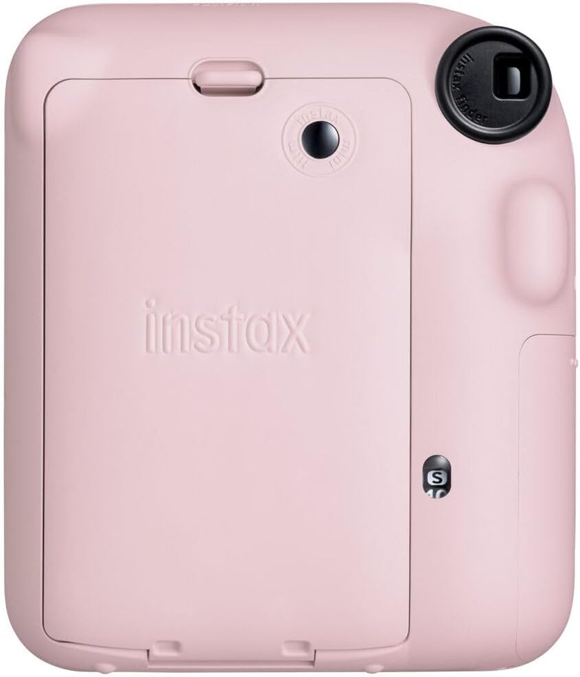 Fujifilm Instax Mini 12 Instant Camera Blossom Pink Bundle – Includes 40-Sheets Instax Mini Film, Protective Case, and Mini Photo Album