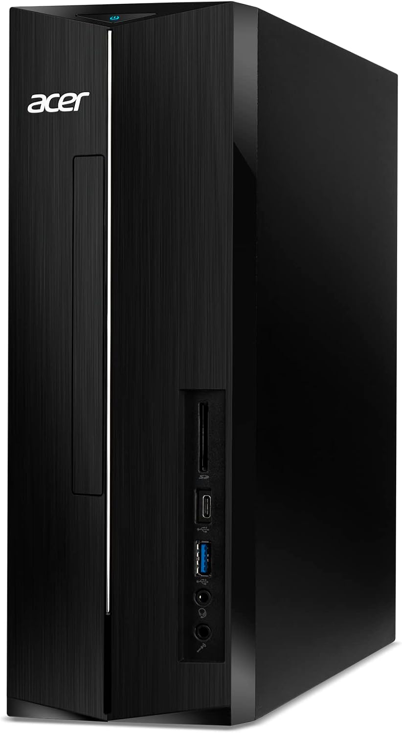 acer Aspire XC-1780-UA91 Desktop | Intel Core i5-13400 10-Core Processor (Up to 4.6GHz) | 8GB 3200MHz DDR4 RAM | 512GB PCIe Gen 4 SSD | SD Card Reader | Intel Wi-Fi 6E AX211 | Windows 11 Home