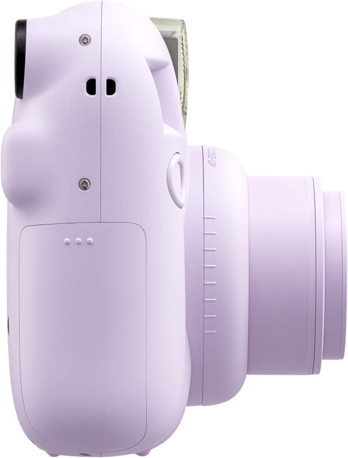 Fujifilm Instax Mini 12 Instant Camera Lilac Purple Bundle with Fuji Instax Mini Film Value Pack (20 Sheets) + Protective Carrying Case + Photo Album + Microfiber Cleaning Cloth
