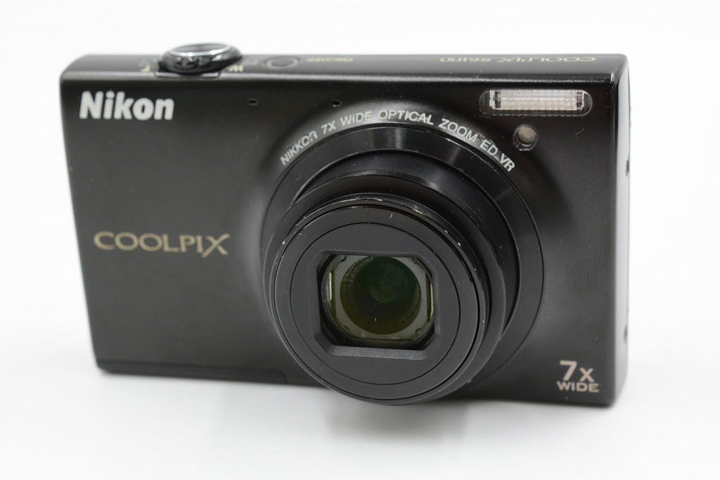 Nikon COOLPIX S6100 16 MP Digital Camera with 7x NIKKOR Wide-Angle Optical Zoom Lens and 3-Inch Touch-Panel LCD (Black)