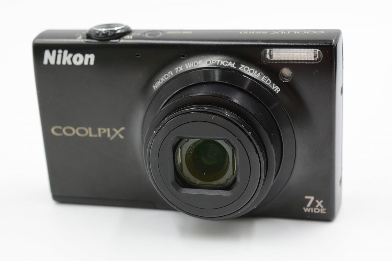 Nikon COOLPIX S6100 16 MP Digital Camera with 7x NIKKOR Wide-Angle Optical Zoom Lens and 3-Inch Touch-Panel LCD (Black)