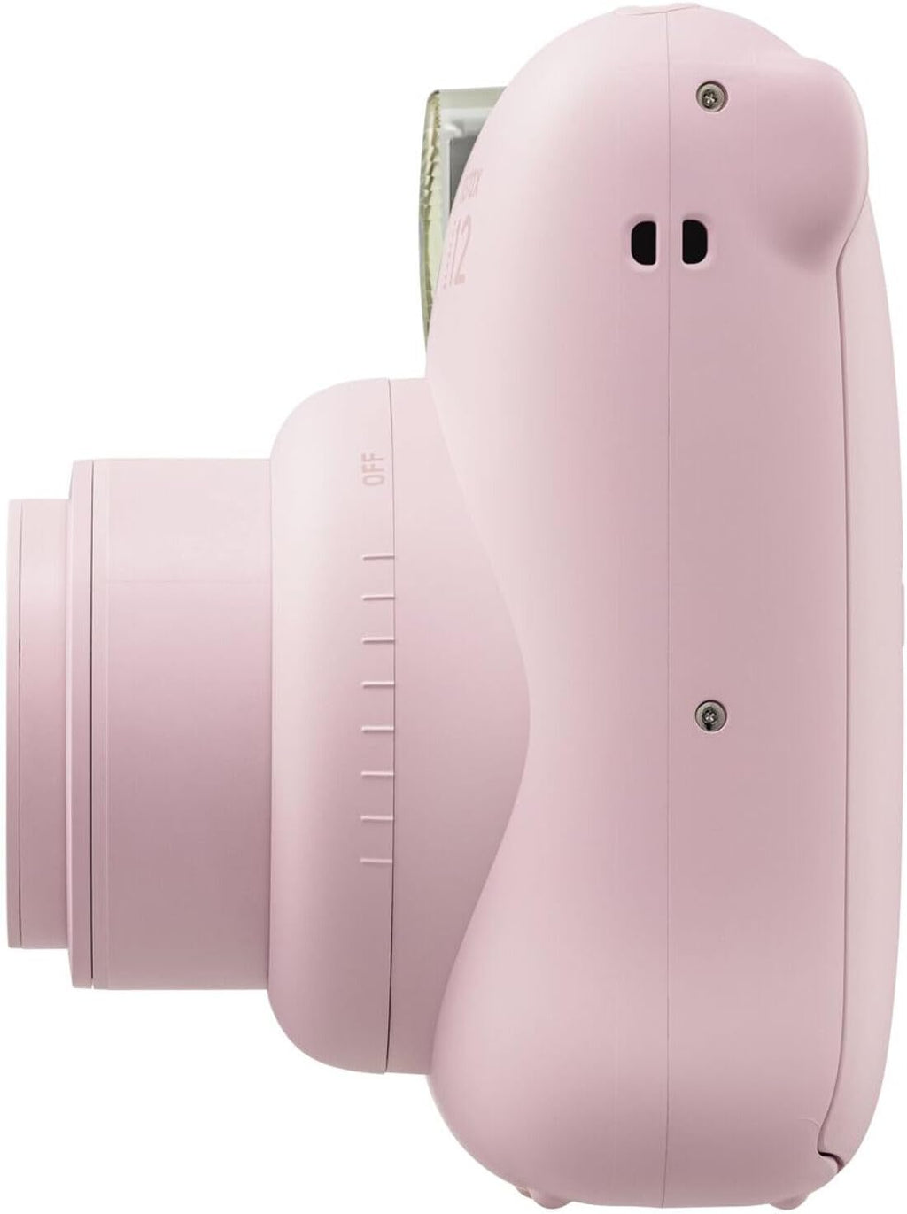 Fujifilm Instax Mini 12 Instant Camera Blossom Pink Bundle with Fuji Instax Mini Film Value Pack (20 Sheets) + Protective Carrying Case + Photo Album + Microfiber Cleaning Cloth