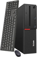 Lenovo ThinkCentre M800 SFF Desktop Computer PC, Intel Core i5 6500 3.2GHz, 32GB DDR4 RAM,New 1TB SSD, Built-in WiFi BT,DVD-RW,Wireless Keyboard Mouse,Windows 10 Pro (Renewed)