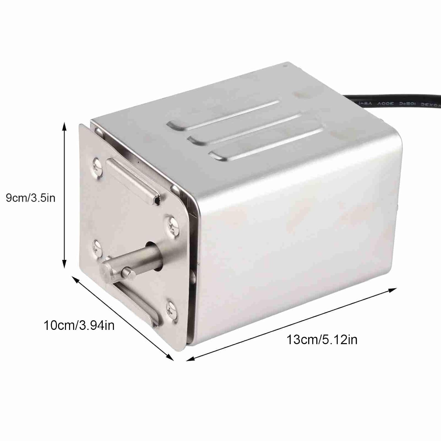 FTVOGUE BBQ Rotisserie Motor Electric Barbecue Grill Roast Meat Motor 50-70KGF(US Plug)