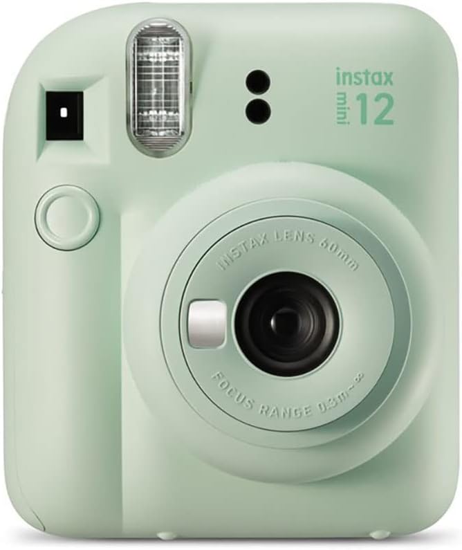 Fujifilm Instax Mini 12 Instant Camera with 40 Shot Film Pack - Mint Green