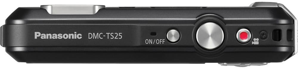 Panasonic Lumix DMC-TS25 16.1 MP Tough Digital Camera with 8x Intelligent Zoom (Black)
