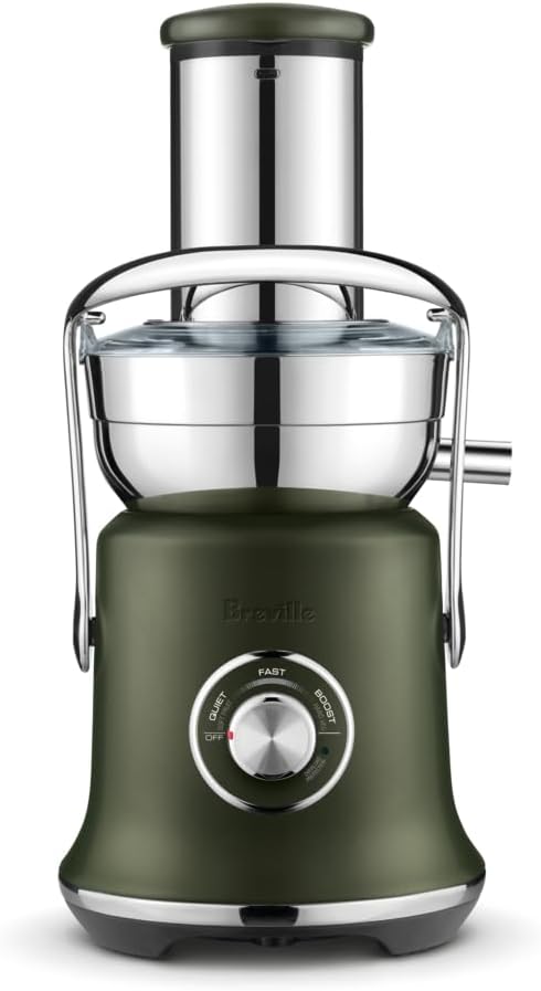 Breville BJE830OLT Juice Fountain Cold XL, 70 fl oz, Olive Tapenade