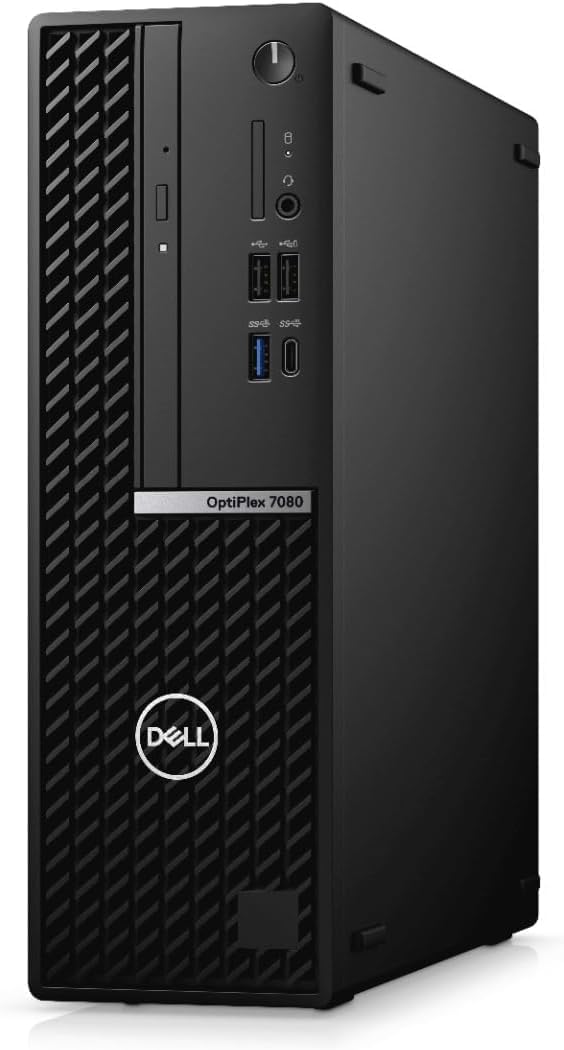 Dell OptiPlex 7080 SFF Desktop Computer Intel Core i7-10700 (2.94.8GHz), 8GB RAM, 256GB SSD, Small Form Factor Business PC (Renewed)