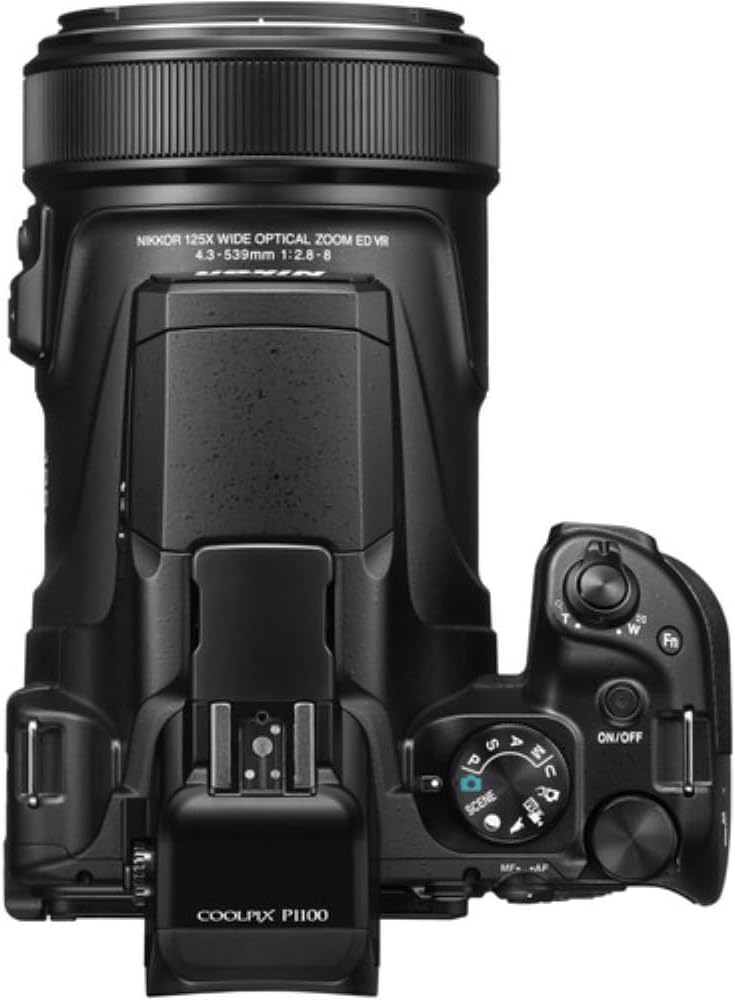 Nikon COOLPIX P1100 Superzoom Digital Camera | 125x Optical Zoom with Image Stabilization Bundle with 64GB Card + Tiffen UV Filter + KC-25 Camera Bag + Cleaning Kit + Cap Keeper + Microfiber Cloth