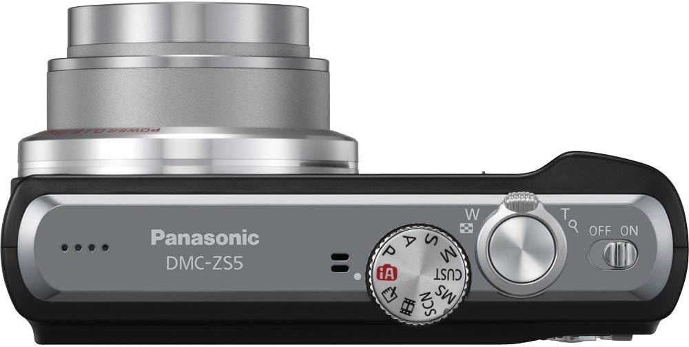 Panasonic Lumix DMC-ZS5 12.1 MP Digital Camera with 12x Optical Image Stabilized Zoom with 2.7-Inch LCD (Black)