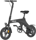 Hiboy Electric Bike for Adults, Max 20MPH Speed & 43.5 Miles Range（PAS）, 500W Peak Motor and Removable Battery, Front Suspension Electric Bicycle, 14' Foldable ebike, UL2849 Certified