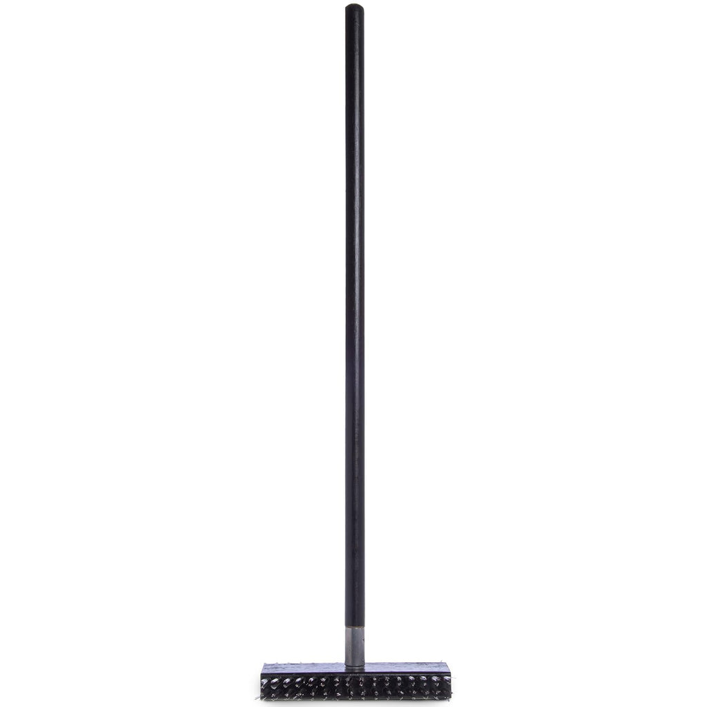 SPARTA 4029000 Stainless Steel Grill Brush, Grill Scraper With Metal Bristles, 30.5 Inches, Black, (Pack of 6)