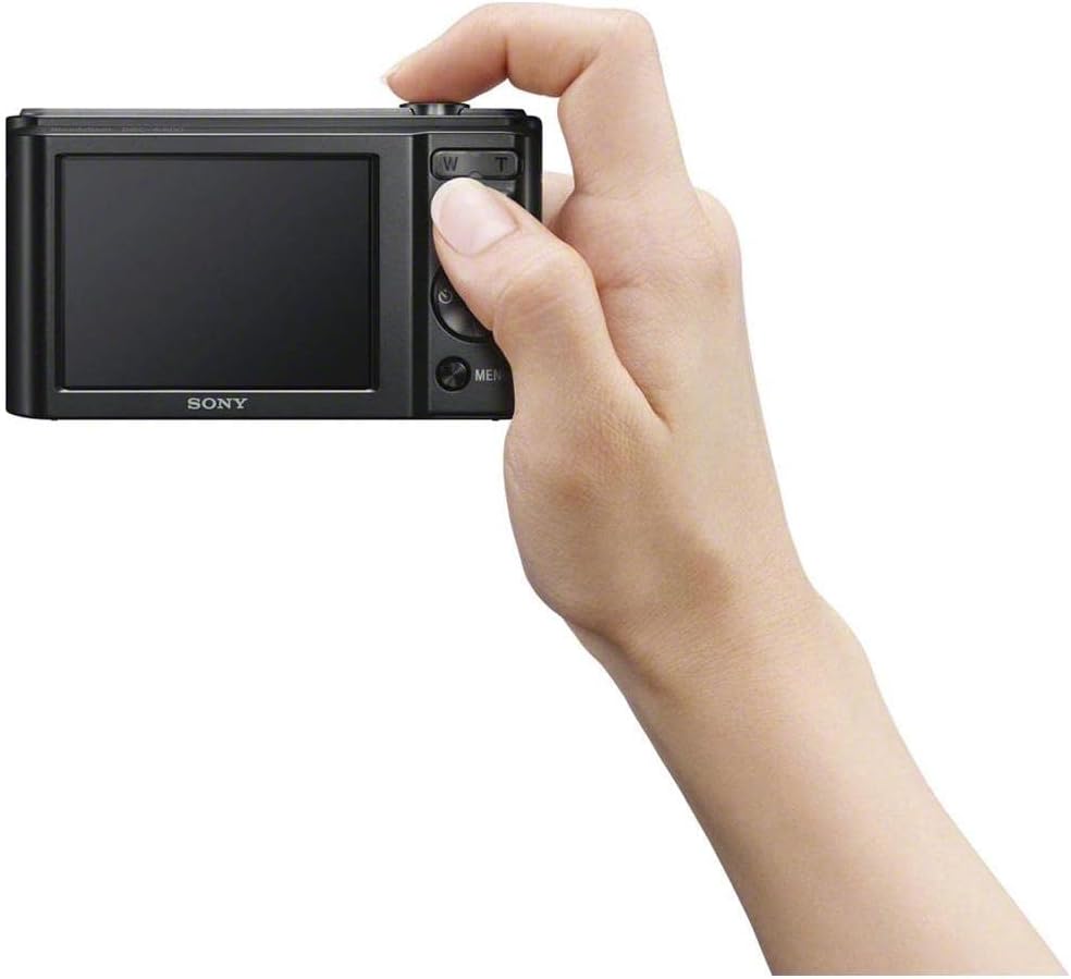 Sony DSCW800/B 20.1 MP Digital Camera (Black)