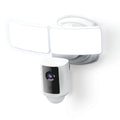 Feit Electric SEC5000/CAM/WIFI Outdoor LED Smart Security Camera with Motion Sensor, 2-Way Audio, 5000 Lumens Floodlight, Works with Alexa and Google Asst, Alarm, Hardwired, Updated Version of SEC3000