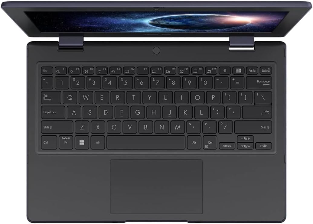ASUS 11.6' HD Touchscreen 2 in 1 Educational Laptop, Intel Celeron N100 Processor, 4GB RAM 1TB SSD, Wi-Fi 6, Bluetooth 5.1, Spill Resistant, Anti Glare Coating, Windows 11 Pro, Mineral Gray