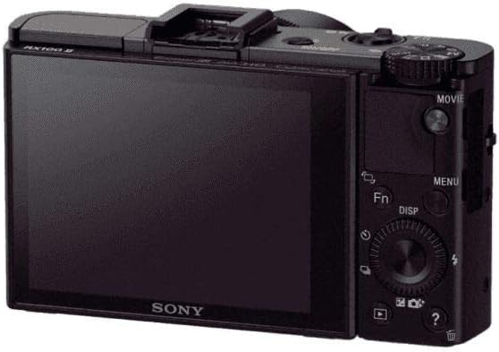 Sony RX100 II 20.2 MP Premium Compact Digital Camera w/ 1-inch Sensor, MI (Multi-Interface) Shoe and tilt LCD Screen (DSCRX100M2/B)