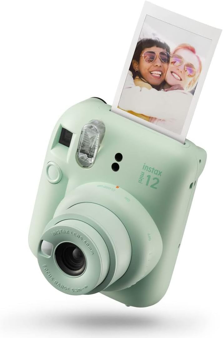 Fujifilm Instax Mini 12 Instant Camera with 40 Shot Film Pack - Mint Green